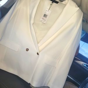 LAFAYETTE 148 NEW YORK PENN JACKET WHITE